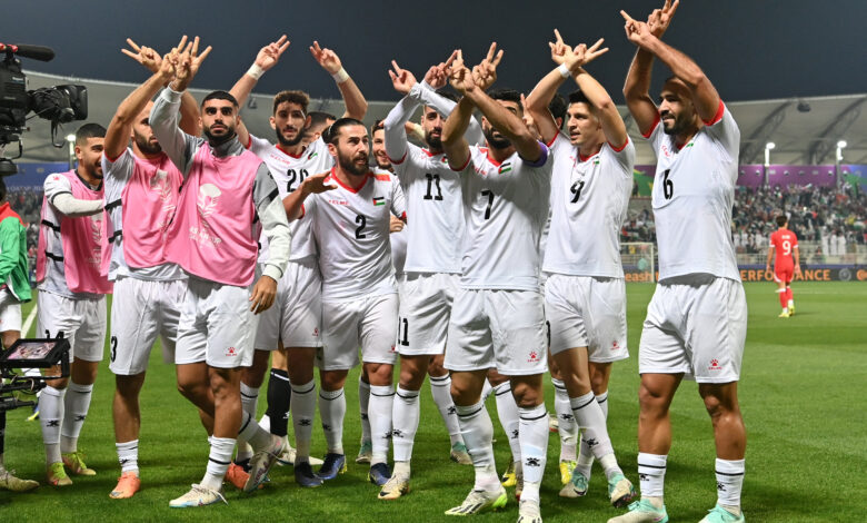 وسام أبو على يقود فلسطين لفوز قاتل ضد العراق بتصفيات كأس العالم