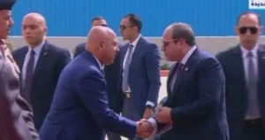 الرئيس السيسي يشهد احتفالية عيد العمال بمحافظة السويس
