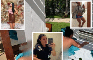 فصل ضابطة مثيرة للجدل بعد تسريب صورتها وهي عارية وتدخلها لحماية صديقها