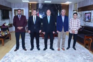 النعماني يشهد فعاليات ندوة الذكاء الاصطناعي وانترنت الأشياء والمخاطر والتي تنظمها جامعة سوهاج لطلابها