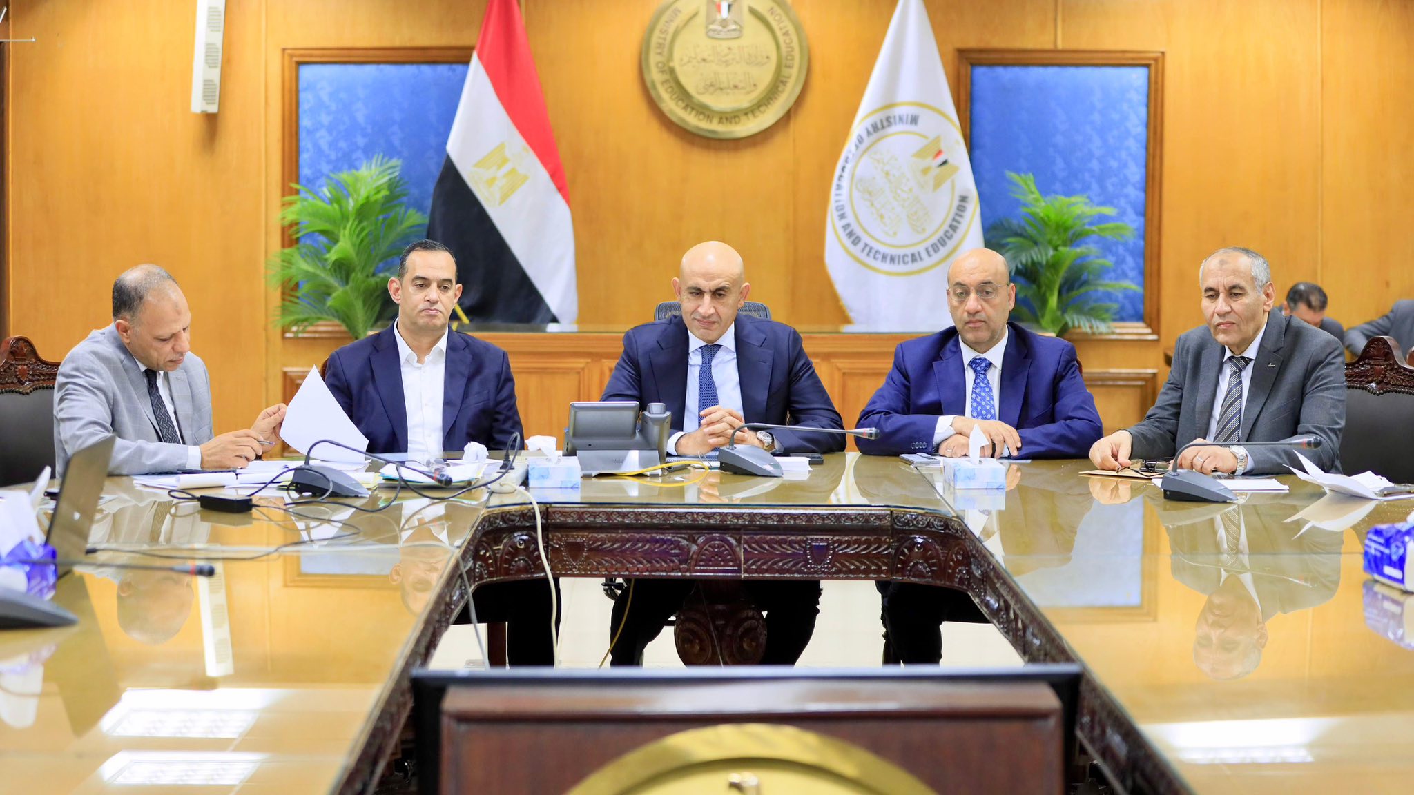 وزارة التربية والتعليم تستعرض تقرير غرفة العمليات في ثامن أيام امتحانات الثانوية العامة (الدور الأول) للعام الدراسي 2024 / 2025