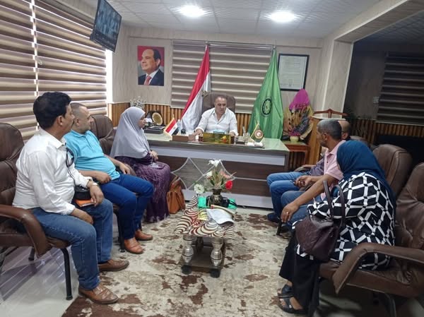 الاستعدادات لانتخابات مجلس الشيوخ ومتابعة النظافة ورفع الإشغالات أمام اللجان ومحيطها. بمركز شربين