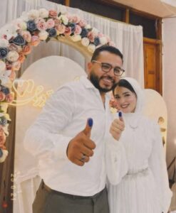 تهنئة بالزفاف السعيد لنجل اخي المهندس إكرامي عبدالعزيز