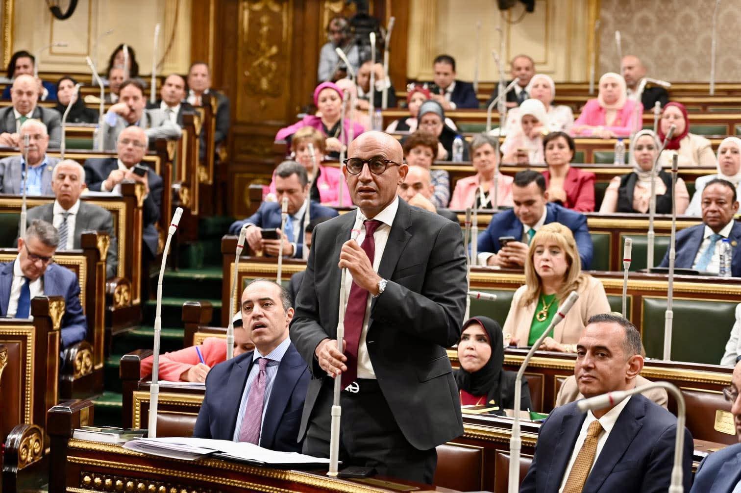 الوزير محمد عبد اللطيف يلقي كلمة تاريخية أمام الجلسة العامة لمجلس النواب خلال مناقشة مواد مشروع تعديل قانون التعليم