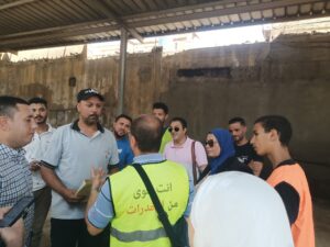 حملة "القيادة الآمنة... المخدرات مش هتضيعك لوحدك" بالسنطة