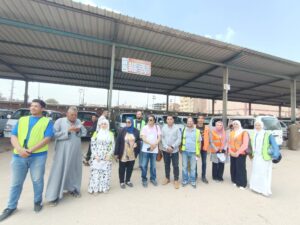 حملة "القيادة الآمنة... المخدرات مش هتضيعك لوحدك" بالسنطة