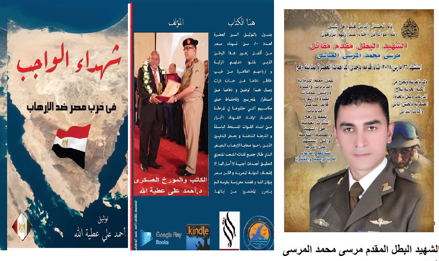 كتاب  شهداء الواجب فى حرب مصر ضد الارهاب