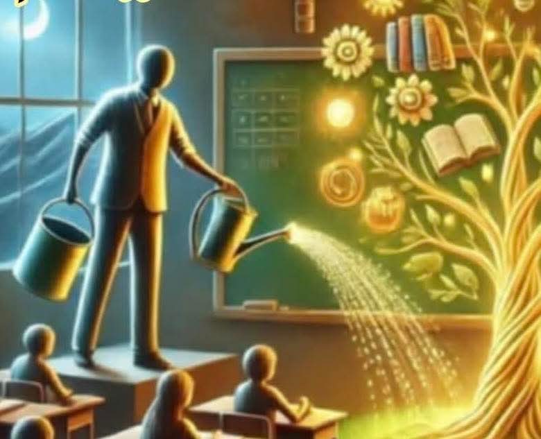 النص الأول لقراءة الصورة سقي البذور