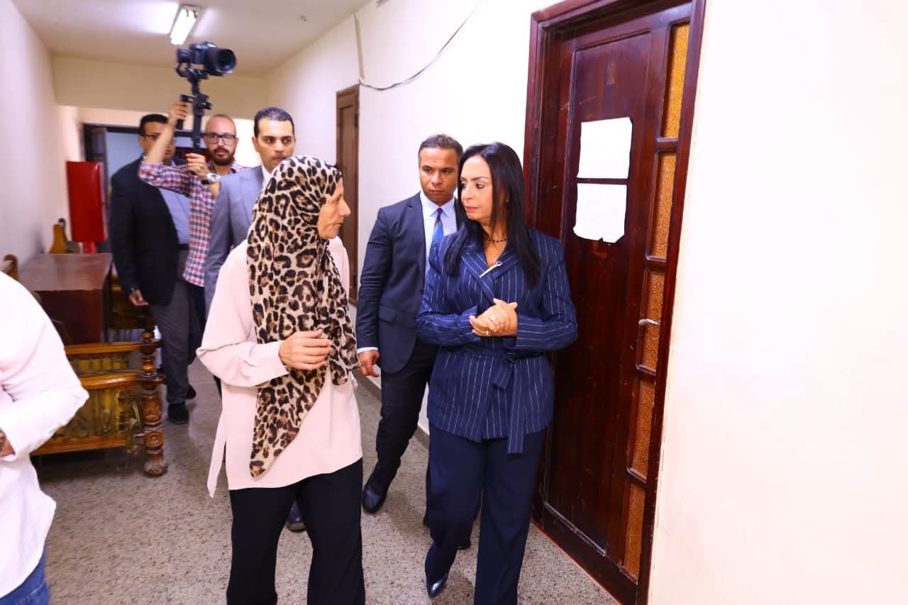 زيارة مفاجئة لجمعية السيدة نفيسة لرعاية اليتيمات والمسنات بحلوان 