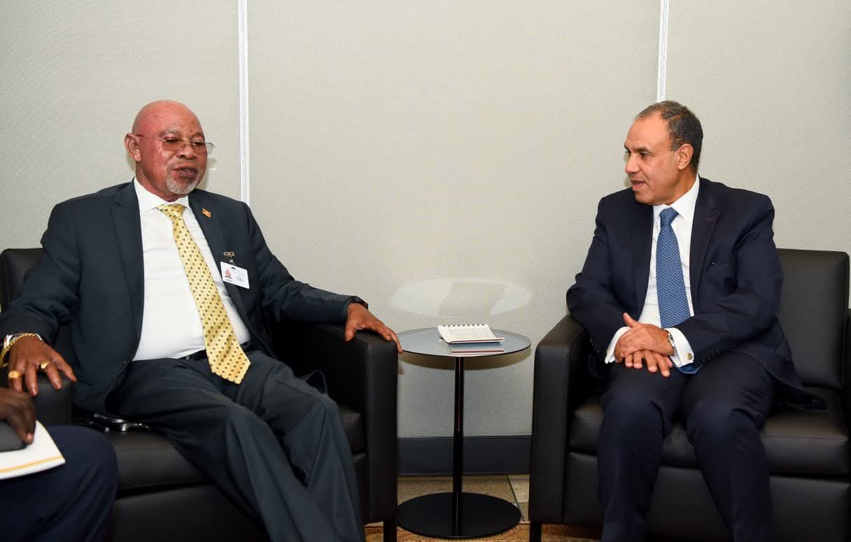 وزير الخارجية والهجرة يلتقي وزير الخارجية الأوغندي على هامش اجتماعات الجمعية العامة للأمم المتحدة