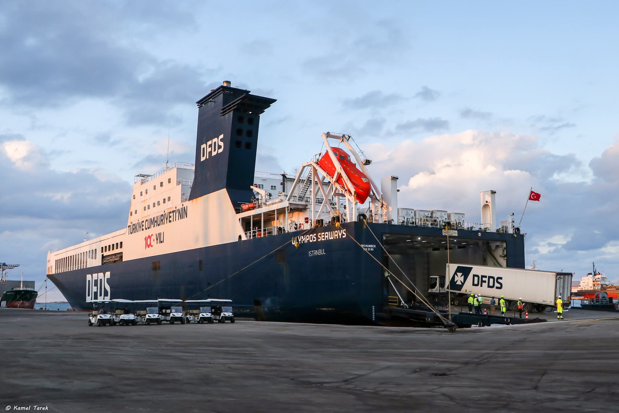 موقف ميناء دمياط اليوم الجمعة الموافق 26 / 9 / 2025