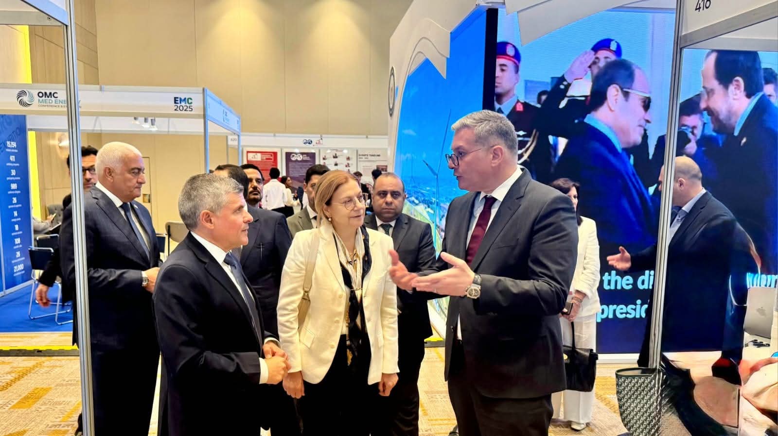 افتتاح مؤتمر ومعرض شرق المتوسط للطاقة (EMC 2025) بمدينة ليماسول القبرصية   