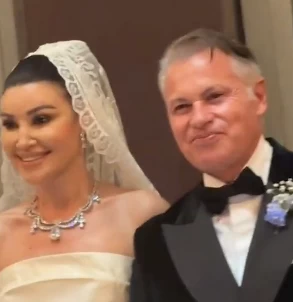 أروى جودة تحتفل بزفافها للمرة الثانية