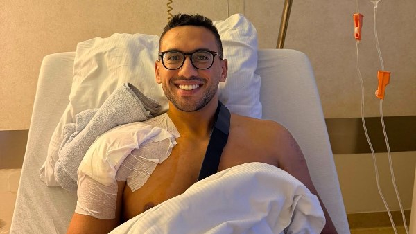 أحمد الجندي  يخضع لعملية جراحية دقيقة في كتفه الأيمن