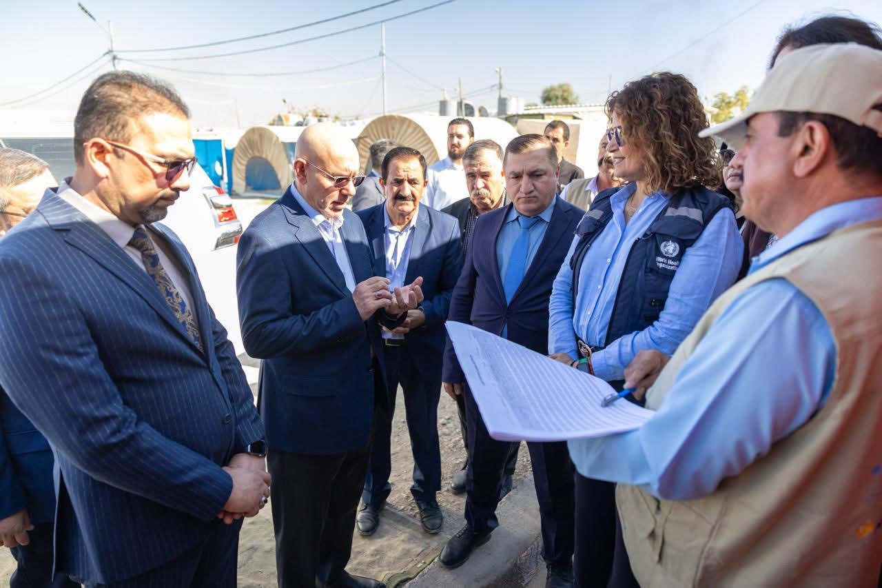 وزارة الصحة العراقية تطلق حملة متعددة اللقاحات في مخيمات النازحين في محافظتي دهوك وأربيل