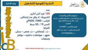 4202 فرصة عمل جديدة في 53 شركة بـ 14 محافظة