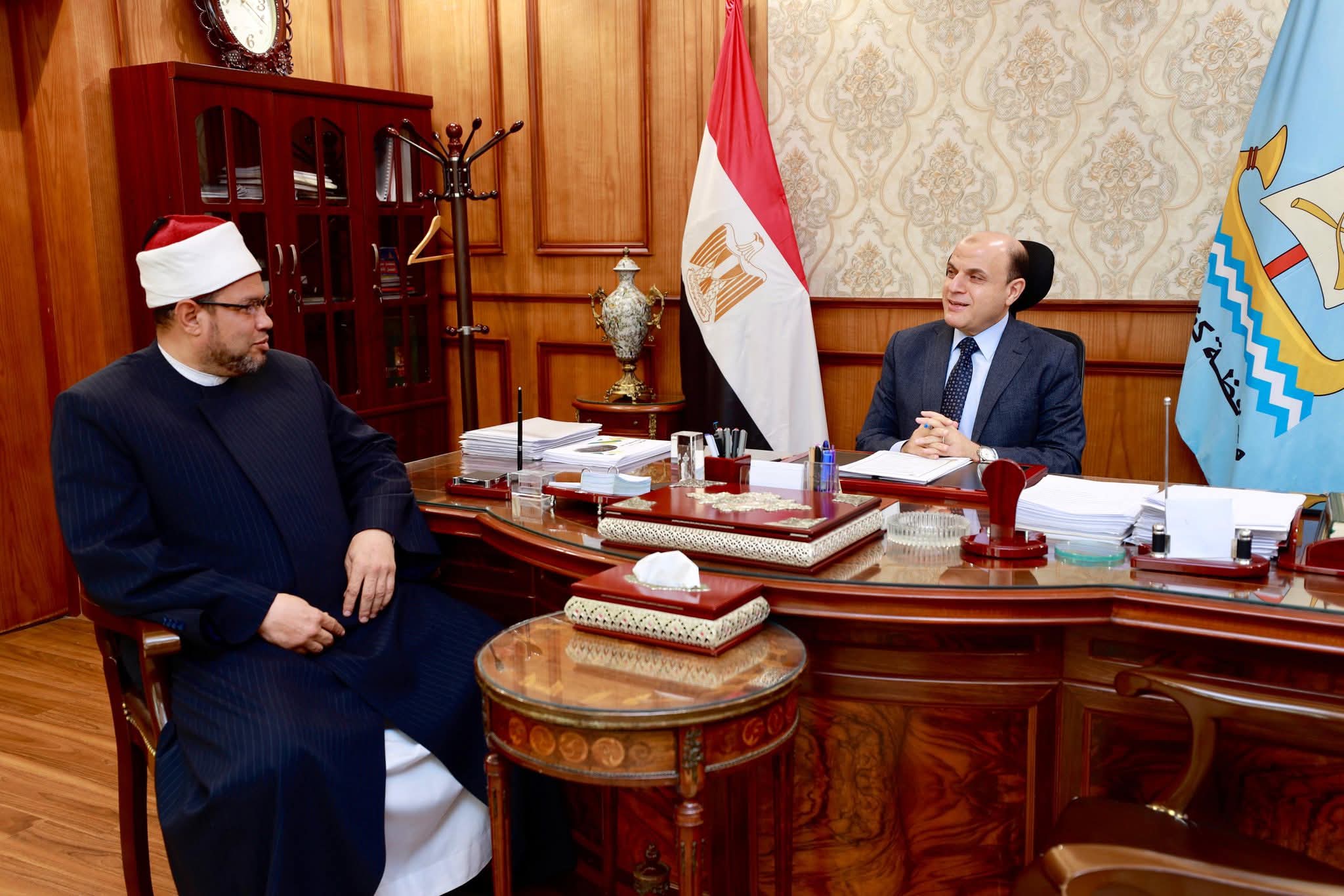  محافظ كفرالشيخ يناقش جهود مبادرة صحح مفاهيمك  وحماية الشباب من الأفكار المغلوطة