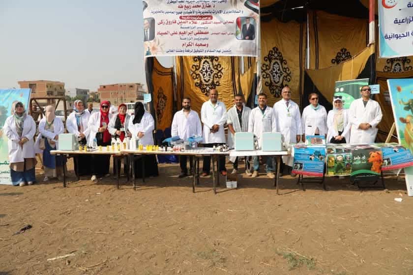 تحت رعاية وزير الزراعة انطلاق قوافل التنمية الشاملة من المنيا لخدمة المزارعين والمربين بـ 30 سيارة خدمات متكاملة وسلع بأسعار مخفضة