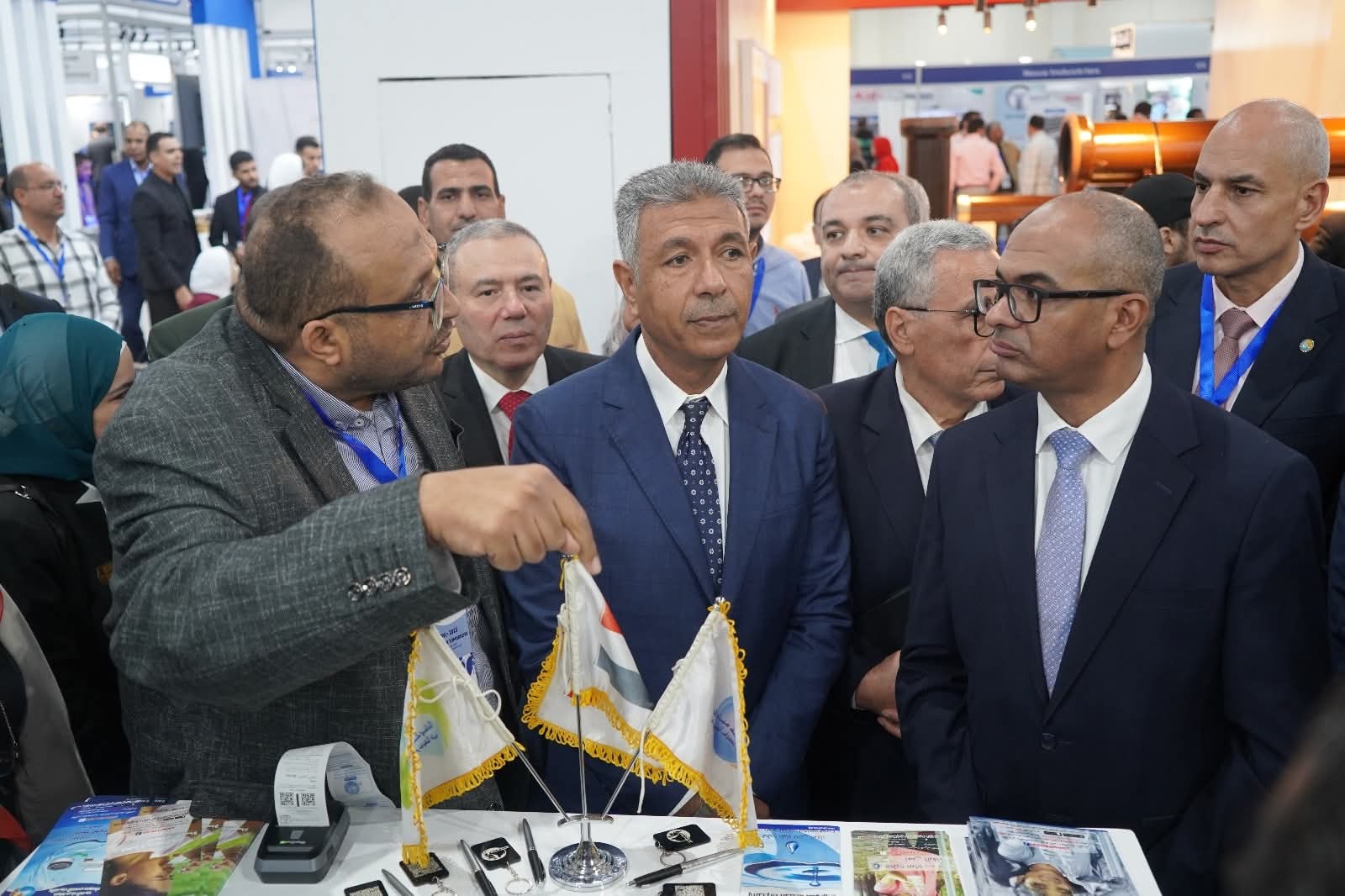 مياه الشرب بسوهاج تشارك في المعرض الدولي للمياه والبنية التحتية (IWWI 2025) 