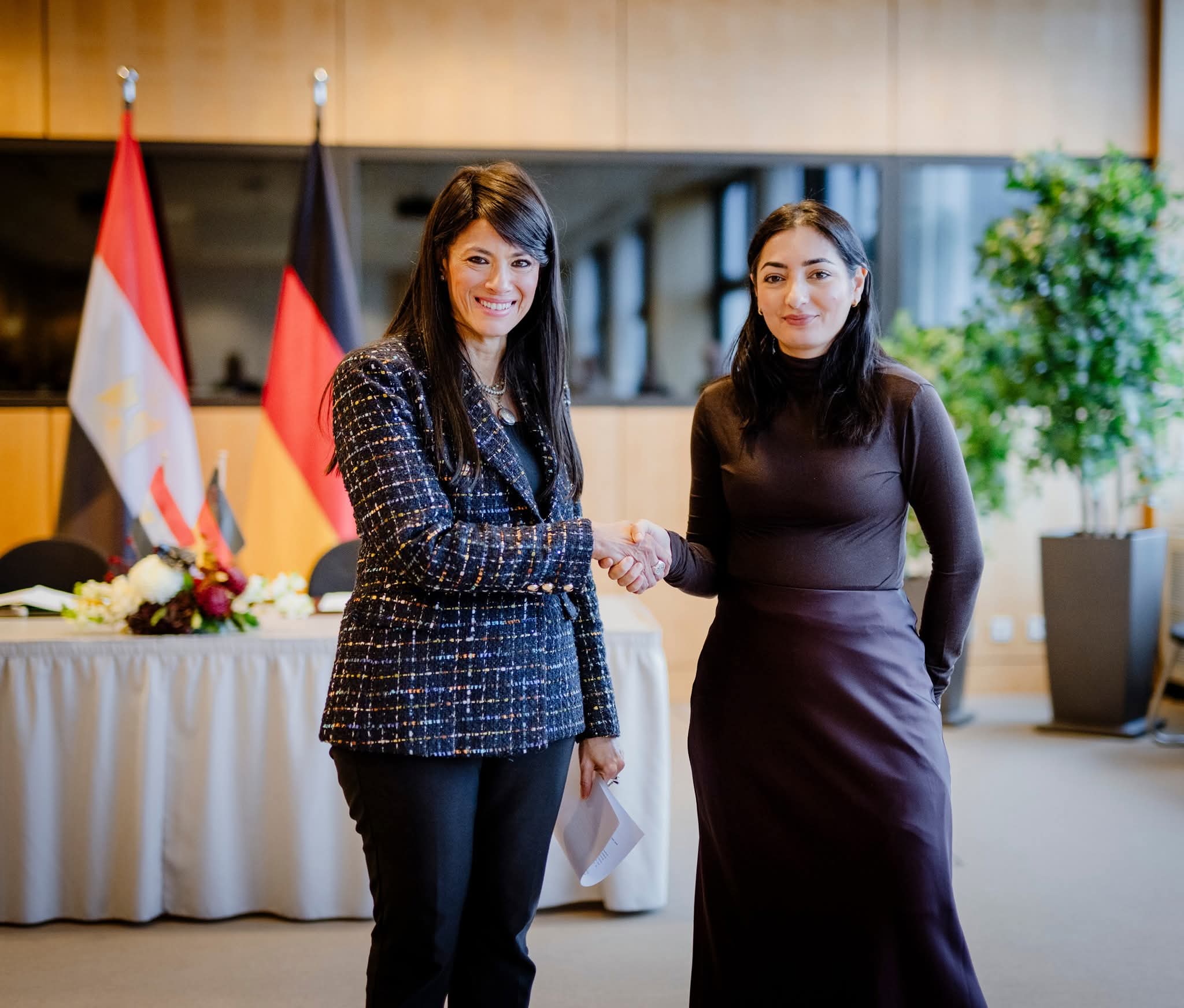 وزيرة التخطيط والتنمية الاقتصادية والتعاون الدولي تبحث توسيع نطاق برنامج مبادلة الديون من أجل التنمية مع نظيرتها الألمانية