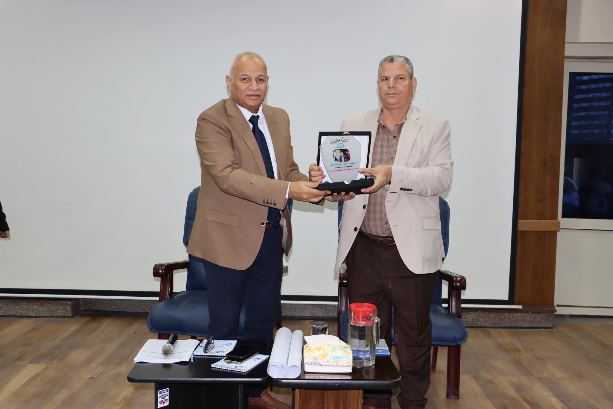 مياه الدقهلية قيادات الدقهلية تستقبل المهندس محمد سعيد نشأت في اجتماعه الأول