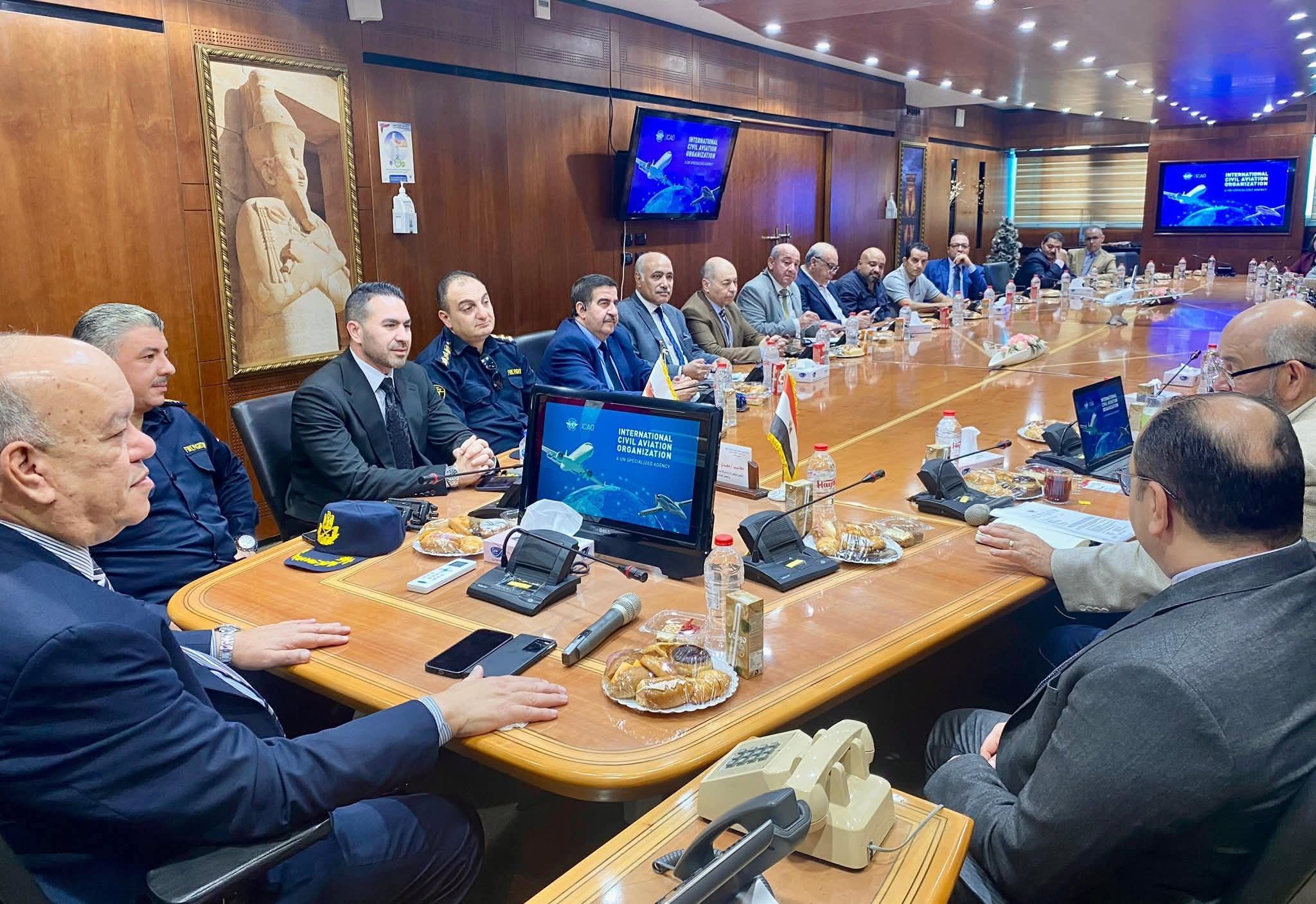 بالتعاون مع وزارة البيئة وسلطة الطيران المدني المصري أنظمة إطفاء صديقة للبيئة في مطار القاهرة