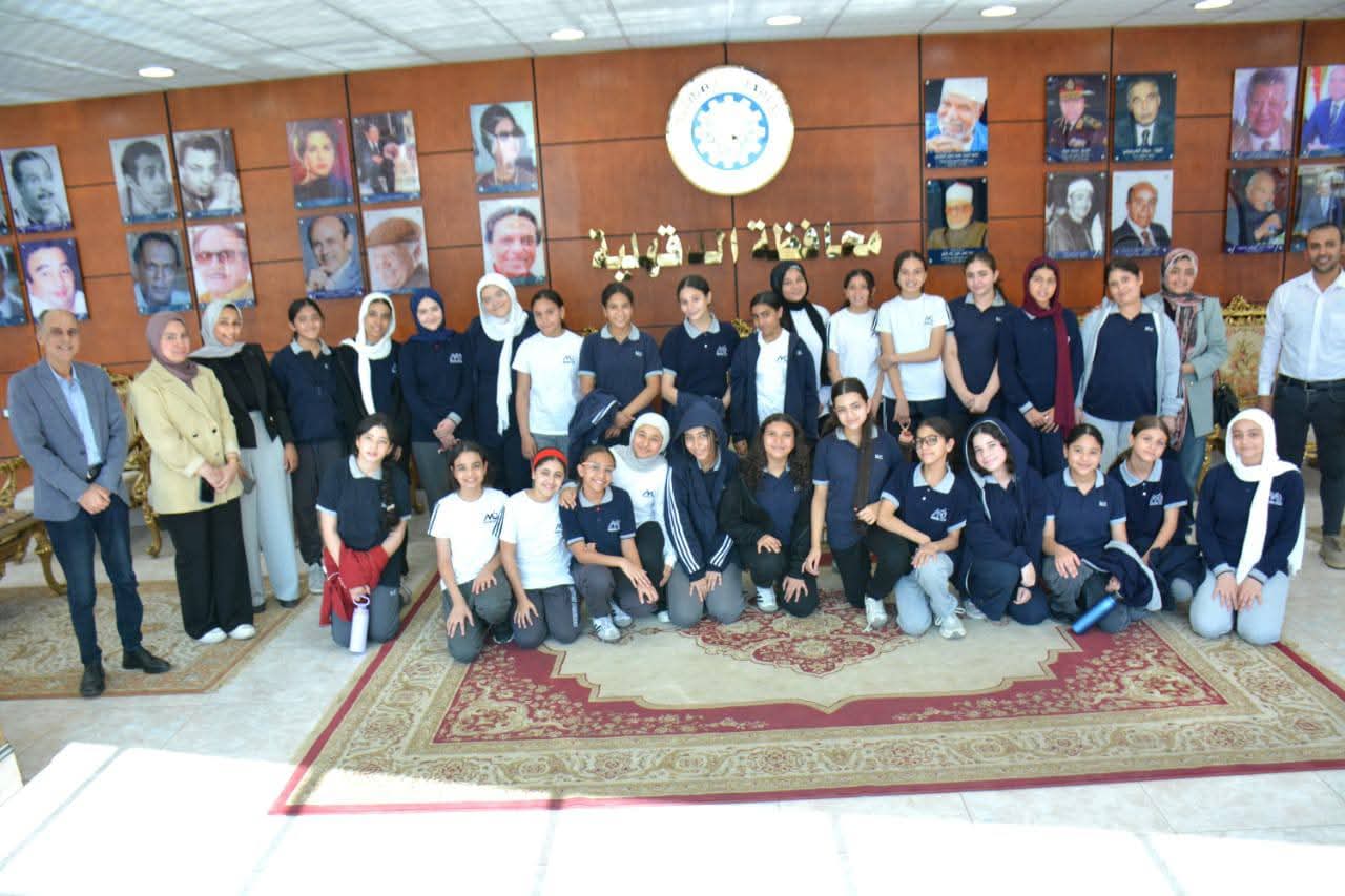 متحف أعلام الدقهلية يستقبل طلاب المنصورة كوليدج في زيارة للتعريف بتاريخ المحافظة وأعلامها
