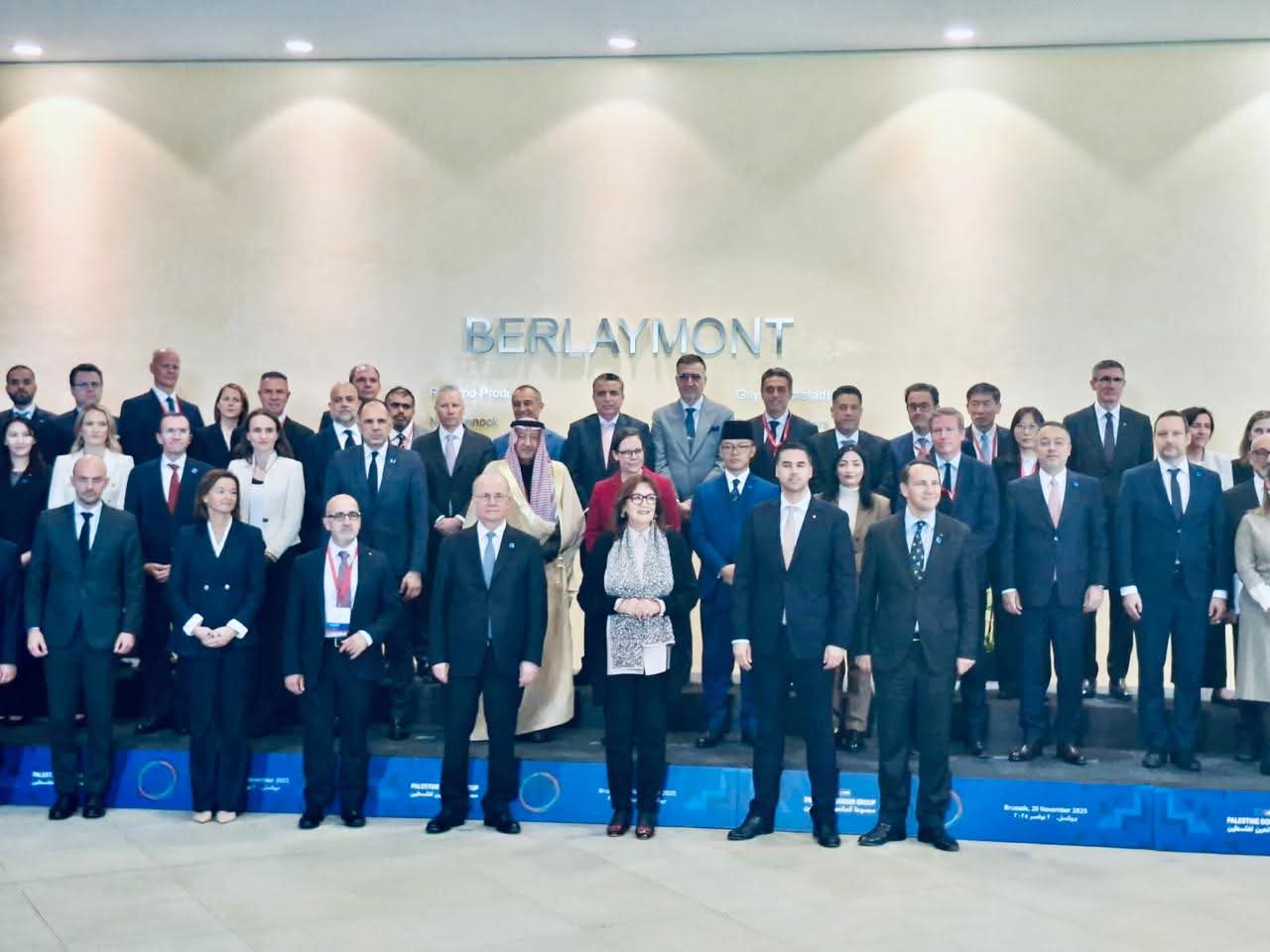 مشاركة مصر في الاجتماع الأول لمجموعة مانحي فلسطين في بروكسل 