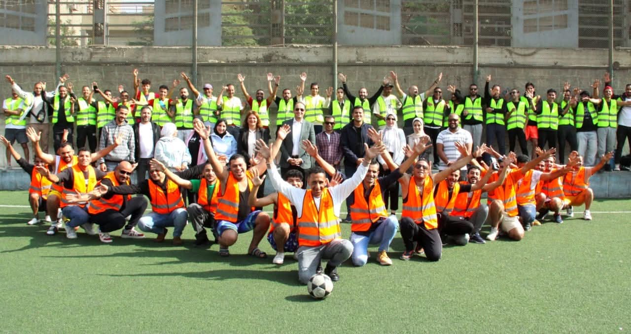 الدكتور عمرو عثمان مدير صندوق مكافحة الإدمان يشهد ختام دوري رياضي للمتعافين من تعاطي المواد المخدرة 