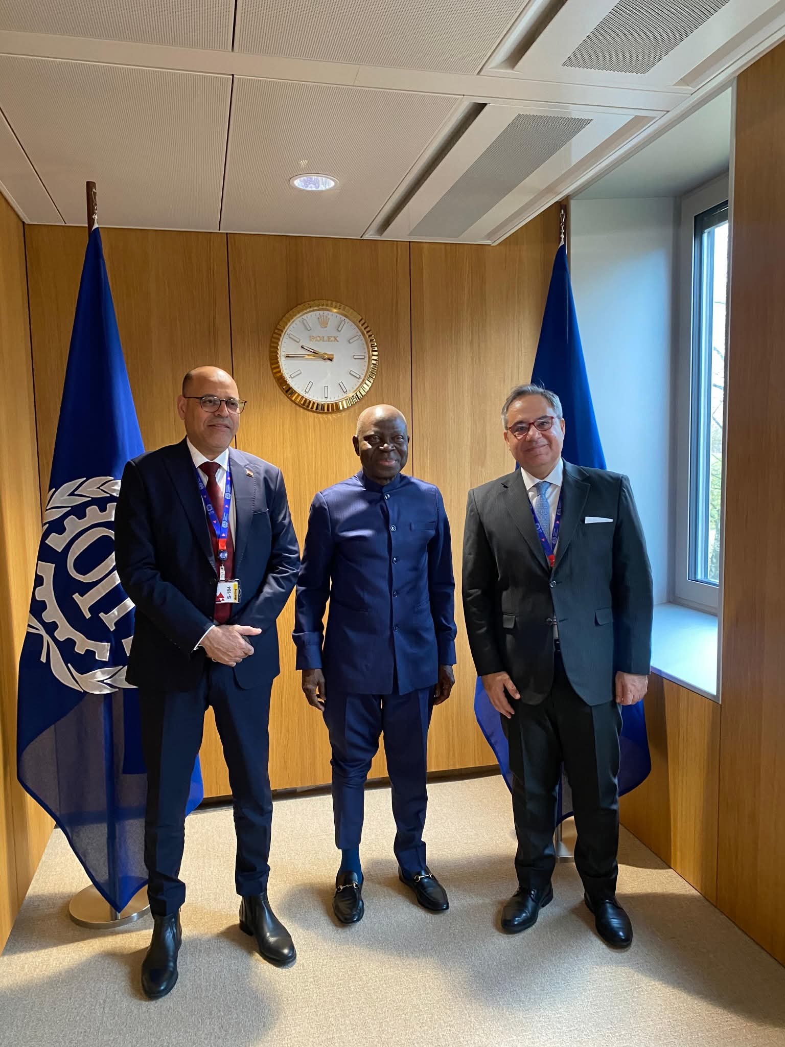 وزير العمل يلتقي مدير عام منظمة العمل الدولية بجنيف ويؤكد التزام مصر بتعزيز التعاون مع المنظمة ودعم مسار الإصلاح