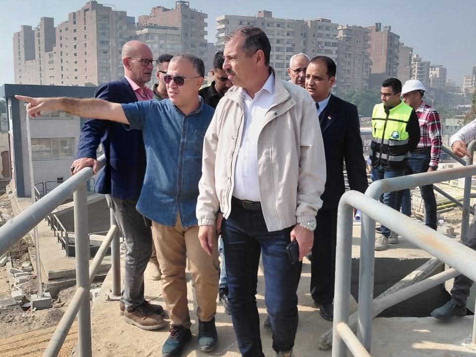 مياه الفيوم  متابعة ميدانية لمشروعات حياة كريمة بمحطة قحافة المطوّرة والمرحلة الثالثة بالعزب وخزانات يادم غالب وقصر الجبالي وكحك