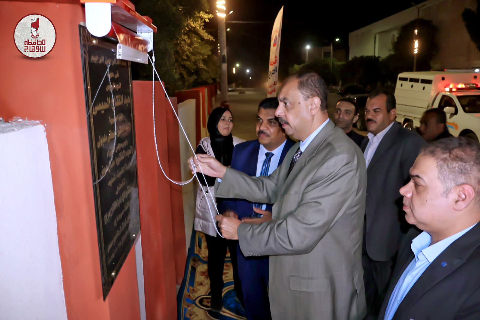 محافظ سوهاج يفتتح مشروع تطوير ورفع كفاءة كورنيش ترعة نجع حمادي بالمنشاة بطول 7 كيلومترات