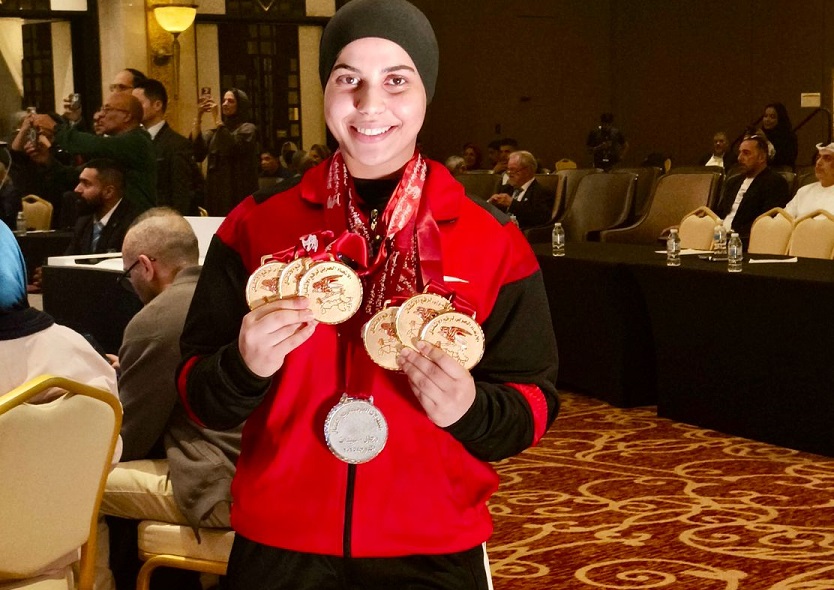 جني جودة وشمس محمد يسطعان في البطولة العربية لرفع الأثقال