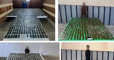 تصفية عنصر إجرامي شديد الخطورة وضبط كميات ضخمة من المخدرات تقدر قيمتها بـ100 مليون جنيه
