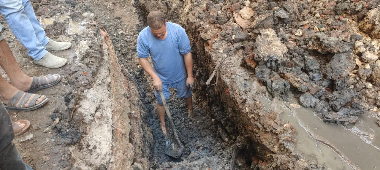 استجابة سريعة من محافظ كفرالشيخ لأهالي دسوق  بصيانة وتطوير خط مياه الشرب 4 بوصة بقرية محلة دياي