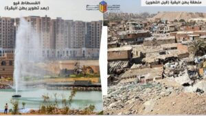 خلال اجتماع برئاسة مدبولي رئيس مجلس إدارة صندوق التنمية الحضرية يستعرض صورَ مشروعات إعادة إحياء عددٍ من المناطق بالقاهرة التاريخية قبل التطوير وبعده