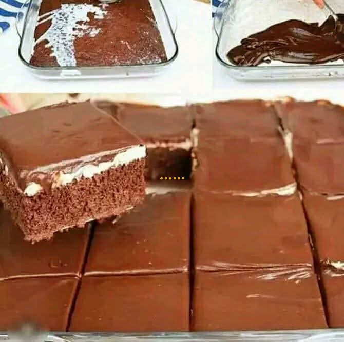 مطبخ الكنانة كيك الشيكولاتة بالكريمة