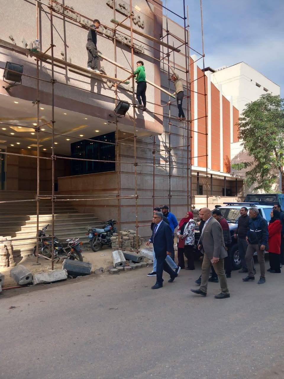 محافظ الدقهلية يتفقد أعمال تطوير قصر ثقافة المنصورة  التشديد على سرعة الانتهاء من الأعمال الجارية في التطوير 