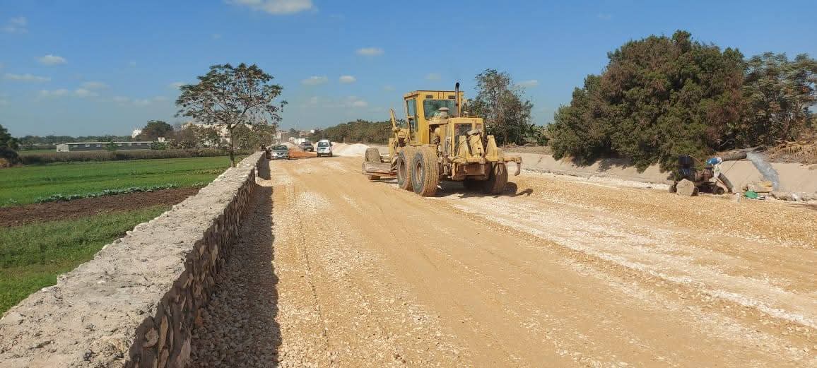 محافظ الجيزة يتابع أعمال توسعة وتطوير طريق ترعة الزمر حتى مزلقان الجلاتمة بطول 3 كم 