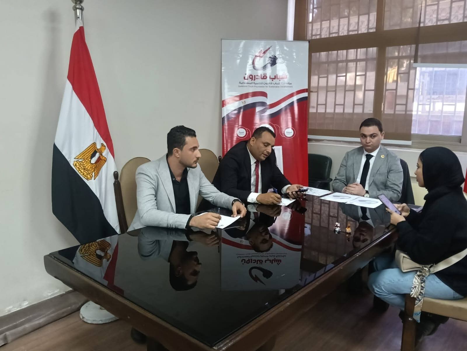 وزارة الشباب والرياضة بالتعاون مع مؤسسة شباب قادرون تبدأ إجراء المقابلات الشخصية لاختيار منسقي المحافظات وأعضاء المكاتب التنفيذية