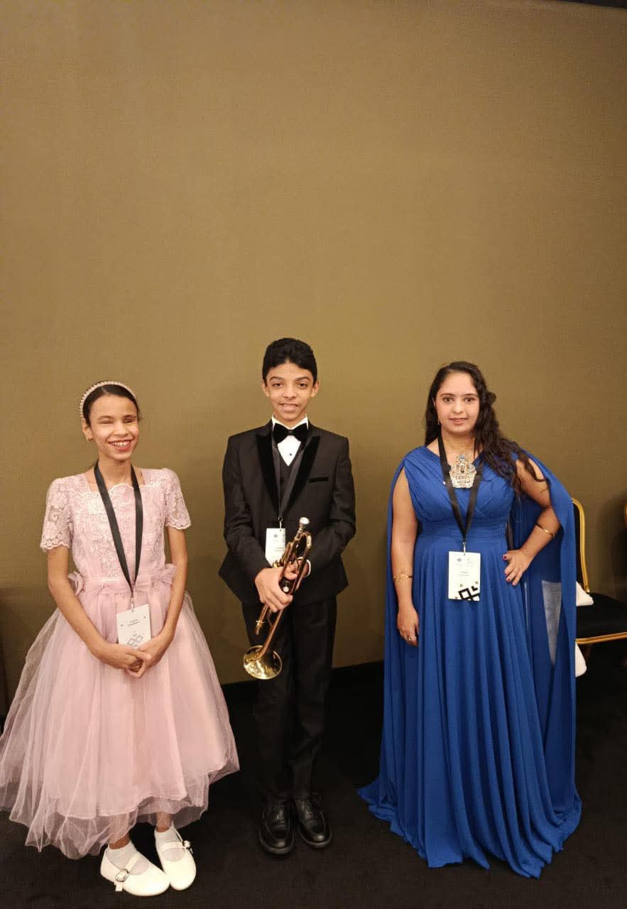 مشاركة متميزة لذوى الهمم من أكاديمية الفنون فى المهرجان العربى بالدوحة