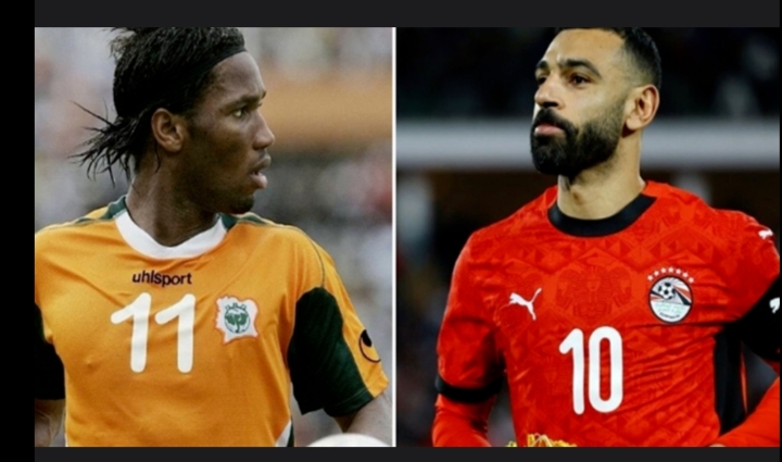 صلاح يعادل رقم دروغبا  ترتيب قائمة أفضل الهدافين الدوليين في تاريخ إفريقيا