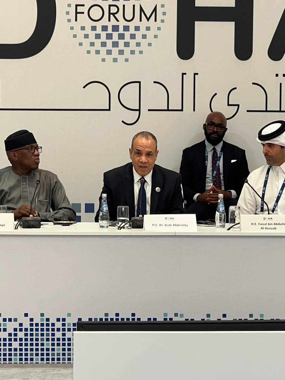 وزير الخارجية يشارك في الجلسة النقاشية لمنتدى الدوحة حول بناء الدولة في الصومال
