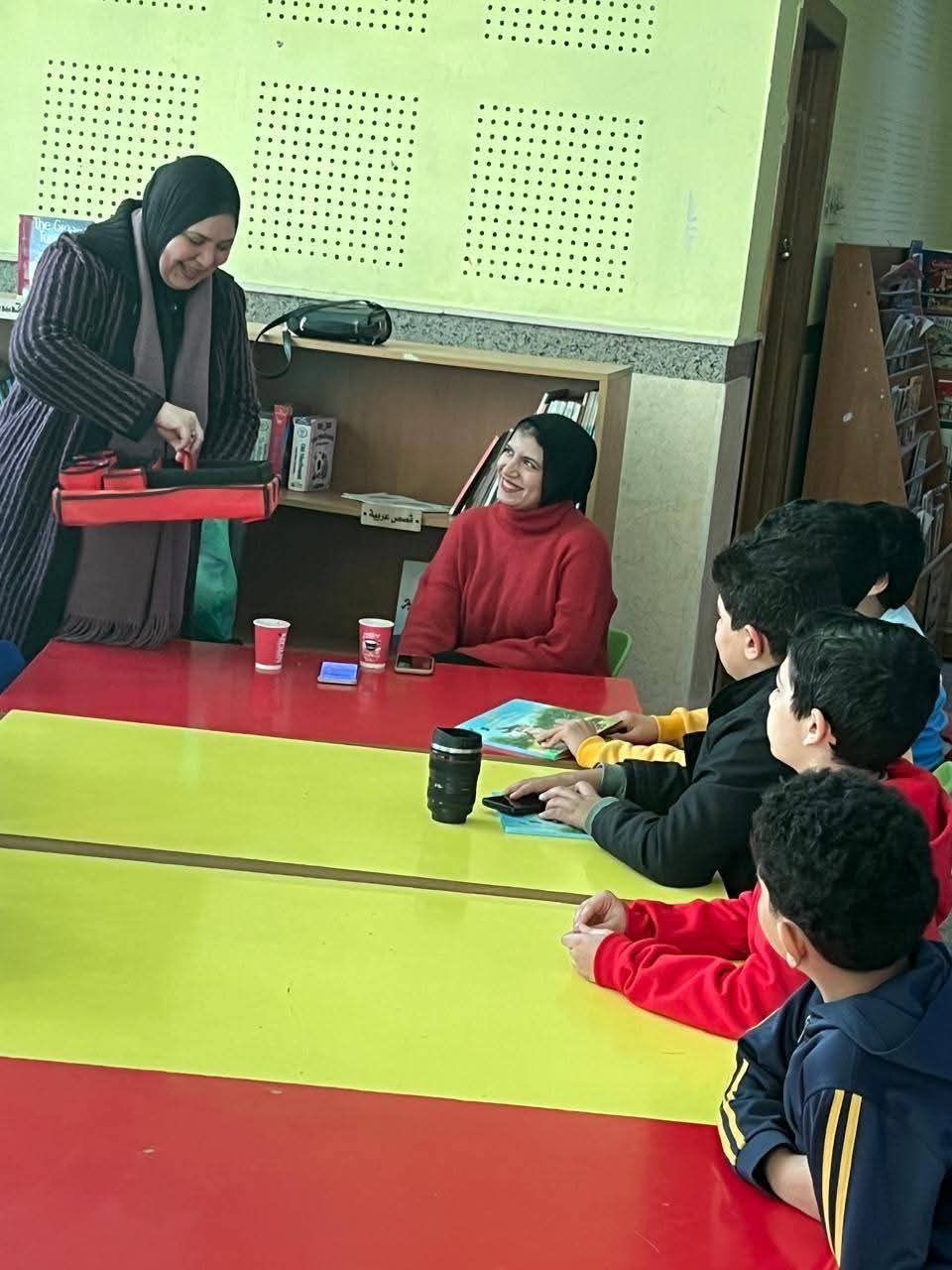 ورش عمل تفاعلية لإدارة البيئة لتعريف النشء عن مشكلة التلوث البيئي وأضراره بمكتبة مصر العامة بالإسماعيلية 