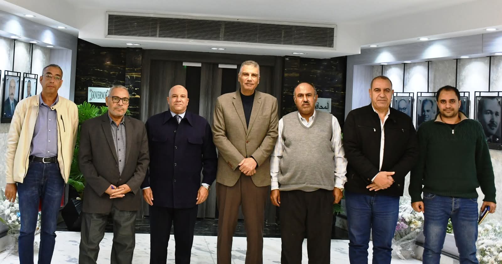 محافظ أسوان : التنسيق مع وزارة التخطيط لتوفير تعزيز مالى بقيمة 300 مليون جنيه لإستكمال مشروع الإحلال والتجديد والتجديد وإعادة تأهيل مساكن المغتربين بقرى نصر النوبة