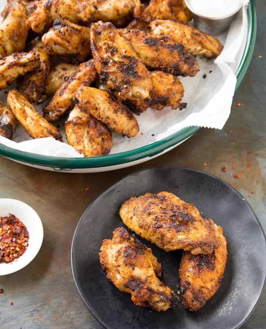 مطبخ الكنانة أجنحة الدجاج المقرمشة