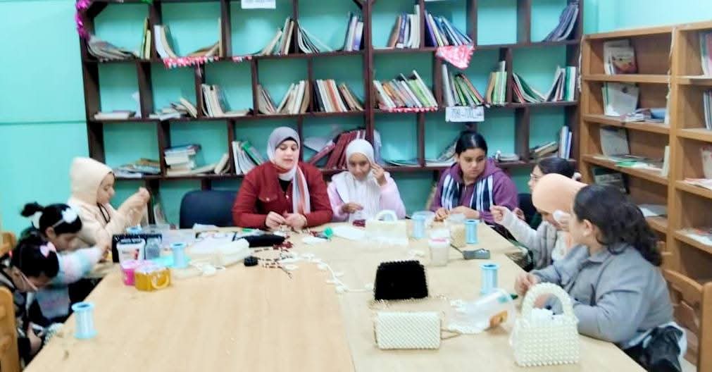 شعبة التوجيه والتأهيل بدمياط تنفذ ورشة تدريبية بمركز شباب كفر الشناوي