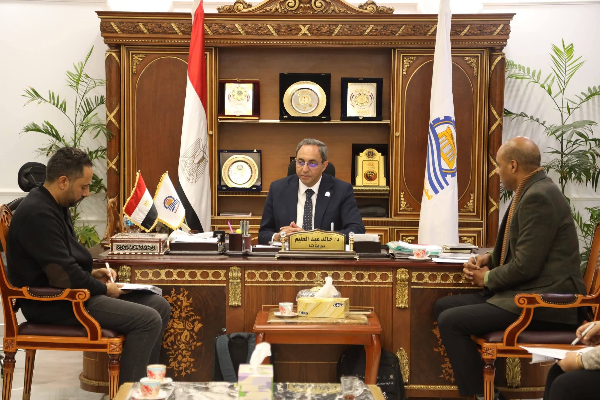 محافظ قنا يستقبل وفد من "الفاو وحياة كريمة" لبحث انطلاق برنامج أوروبي لدعم المبادرة الرئاسية بقوص وأبو تشت