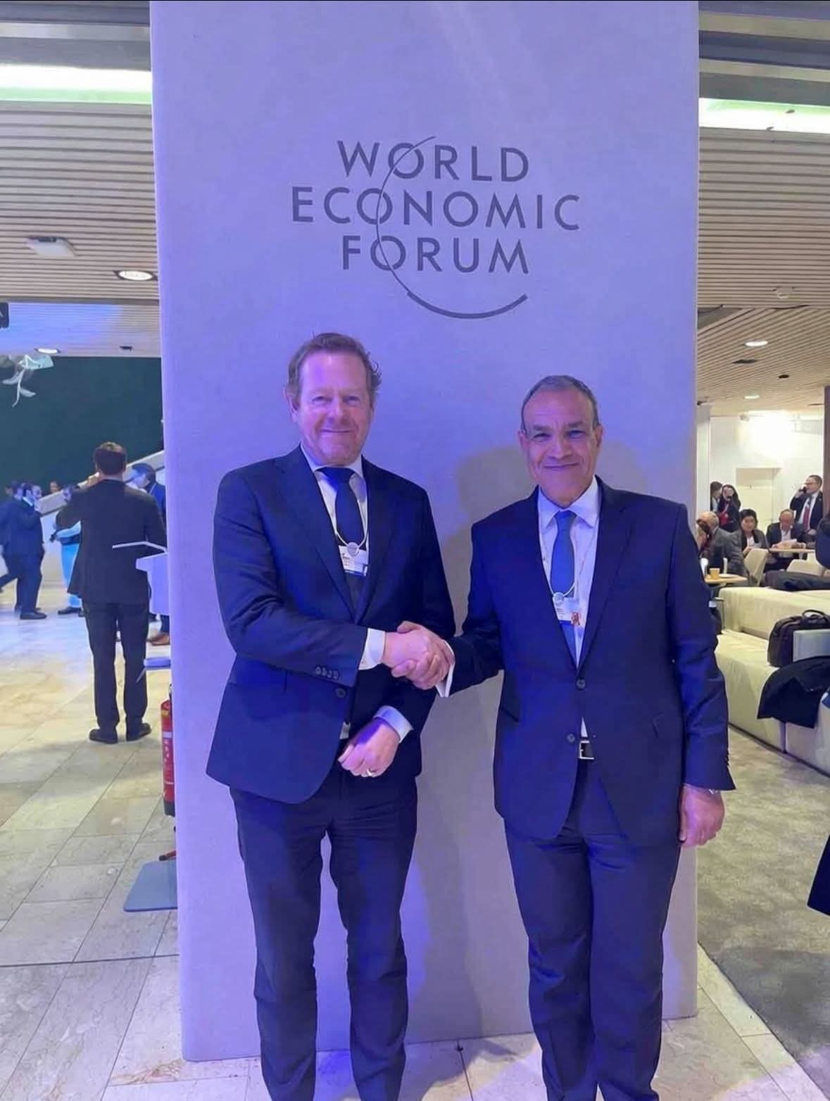 وزير الخارجية يعقد سلسلة لقاءات على هامش المنتدى الاقتصادي العالمي بدافوس