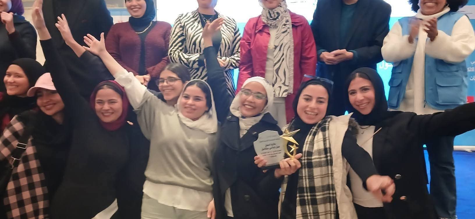 ختام المعسكر التدريبي لمناهضة العنف ضد المرأة عبر الإنترنت من مدينة الإسماعيلية